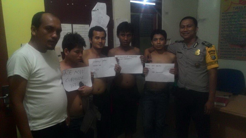 Polres Kampar Tangkap 5 Napi Lapas Pekanbaru yang Kabur